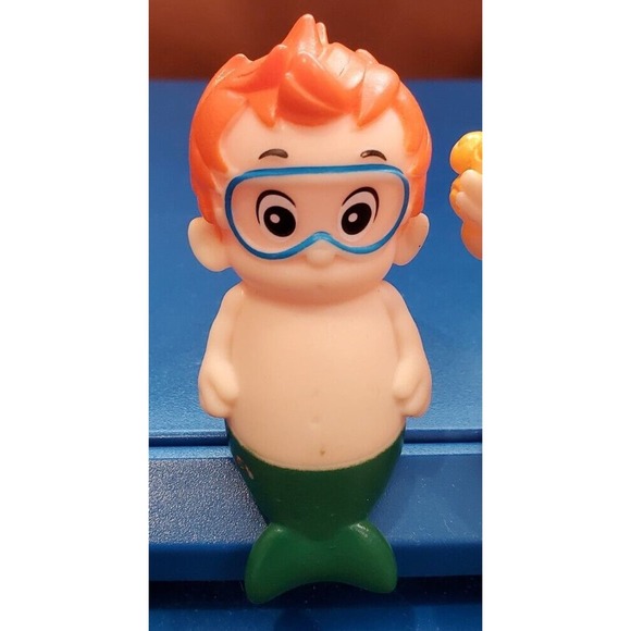 Ginsey Set of 5 Bubble Guppies Finger Puppets Bath Toys Educational, Party Favor - Picture 2 of 11